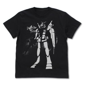 Mobile Suit Gundam - White Thing Of The Union T-shirt Black (XL Size)_