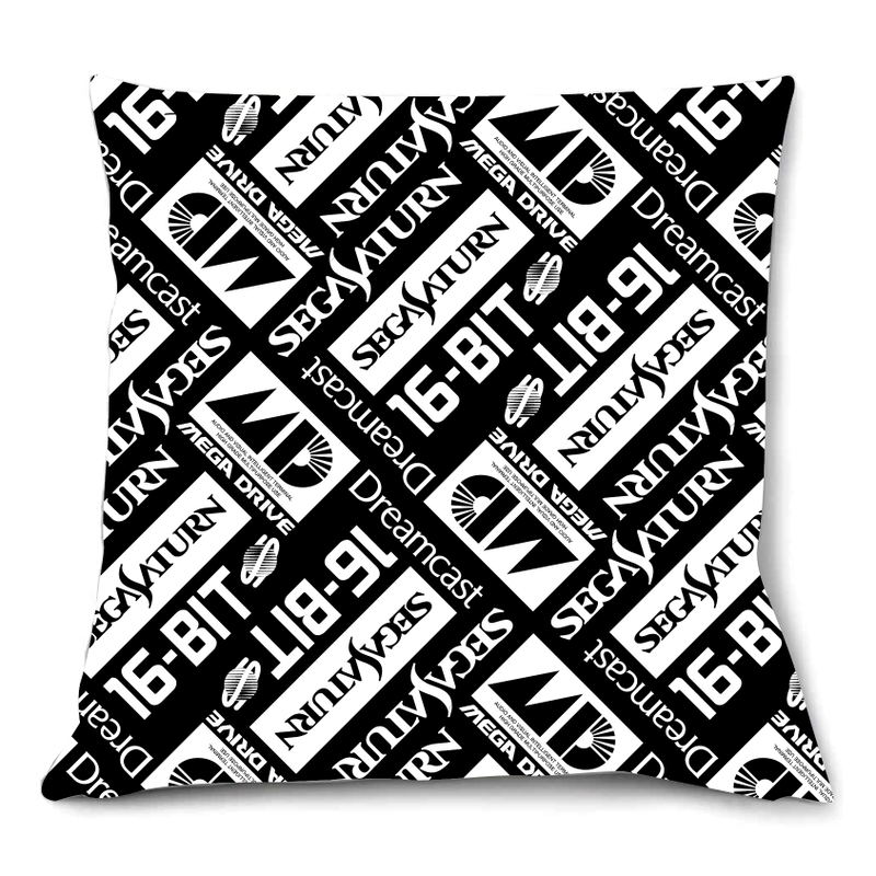 Sega Hard Logo Pattern Cushion Cover image 1