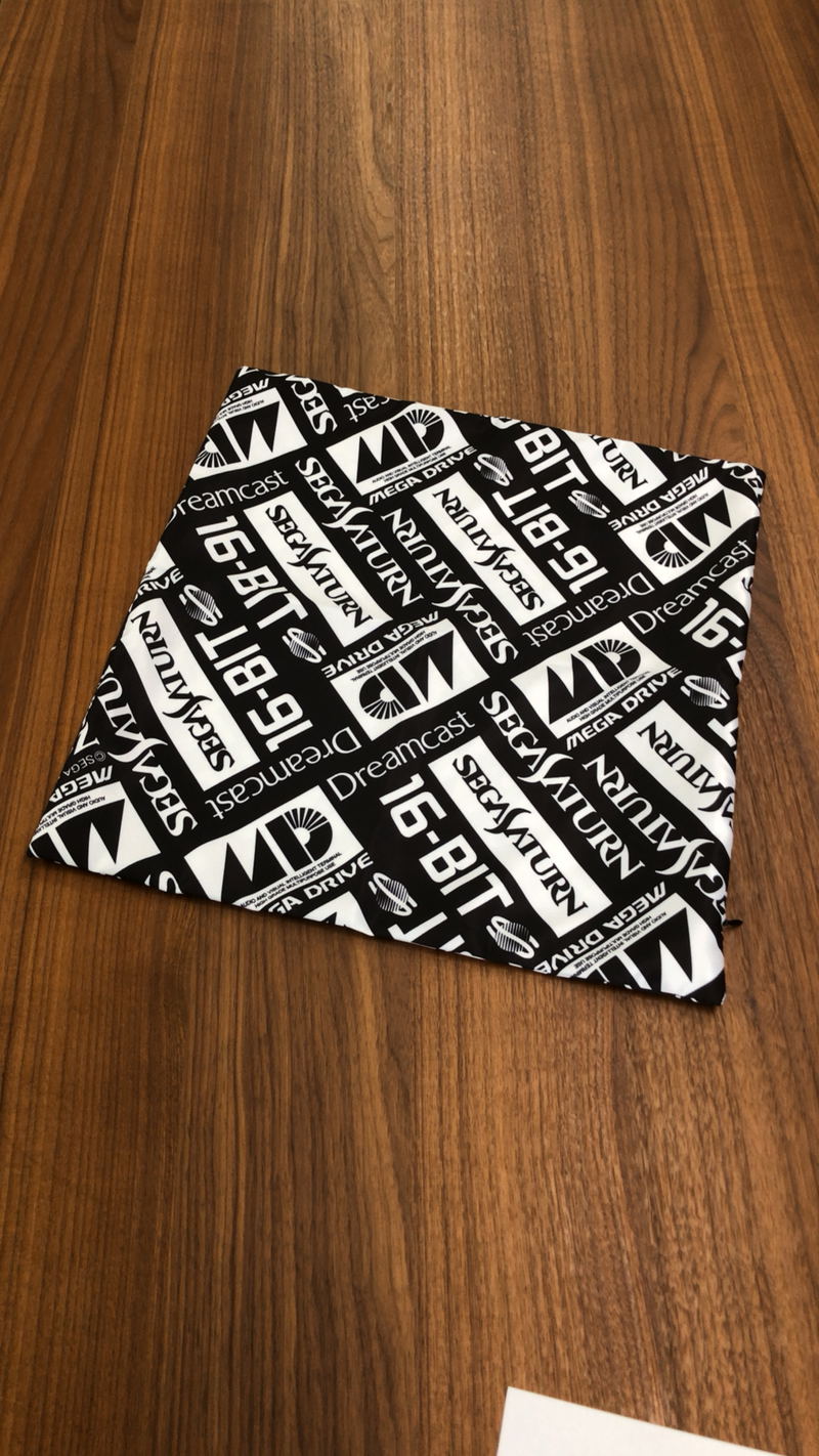 Sega Hard Logo Pattern Cushion Cover image 3