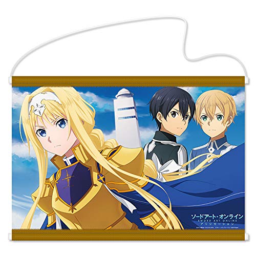 Sword Art Online Alicization B2 Wall Scroll: Alice & Kirito & Eugeo image 1