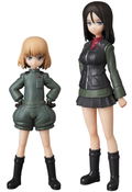 Ultra Detail Figure Girls und Panzer das Finale 1/16 Scale Pre-Painted Figure: Katyusha & Nonna Set thumbnail 1