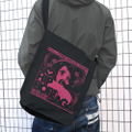 Zombie Land Saga - Sakura Minamoto Shoulder Tote Bag Black thumbnail 2