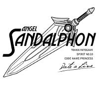 Date A Live III - Tohka Yatogami Angel Sandalphon 2way Backpack Heather Charcoal
