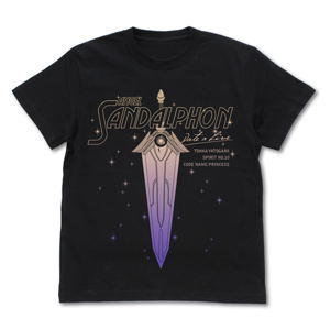 Date A Live III - Tohka Yatogami Angel Sandalphon T-shirt Black (L Size)_