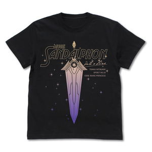 Date A Live III - Tohka Yatogami Angel Sandalphon T-shirt Black (S Size)_