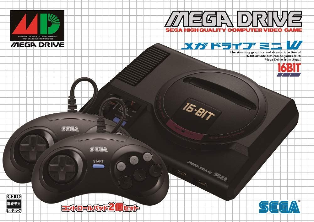 emparedado Diploma estera Mega Drive Mini W