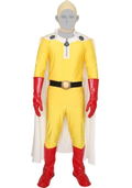 One Punch Man - Saitama Men's Costume Set (Free Size) thumbnail 1