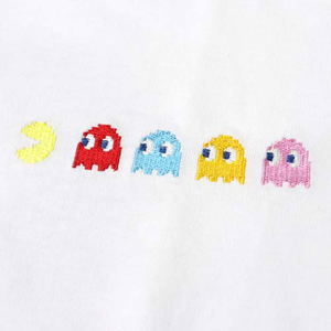 Pac-Man 80 T-shirt White (S Size)_