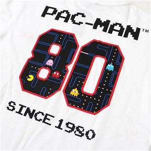 Pac-Man 80 T-shirt White (XXL Size)