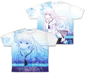 Summer Pockets - Shiroha Naruse Double-sided Full Graphic T-shirt (M Size)_