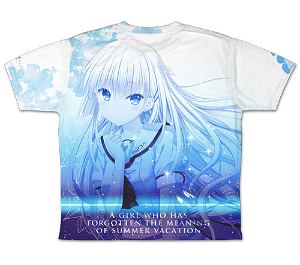 Summer Pockets - Shiroha Naruse Double-sided Full Graphic T-shirt (S Size)