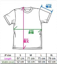 Summer Pockets - Shiroha Naruse Double-sided Full Graphic T-shirt (XL Size)