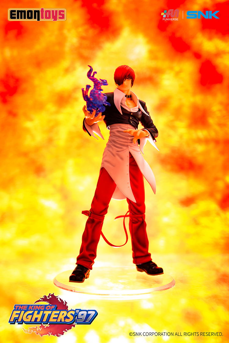 The King of Fighters '97 1/8 Scale Pre-Painted Figure: Iori Yagami image 12