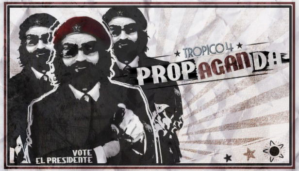 Tropico 4: Propaganda (DLC) <span class="ext" style="background-color: #B0000F; color: #FFFFFF;">DLC</span> <span class="ext" style="background-color: #2a475e; color: #FFFFFF;">STEAM</span> <span class="ext ext_digital">digital</span> image 1