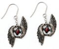 Devil May Cry 5 x haraKIRI Nero Feather Pierced Earrings thumbnail 1