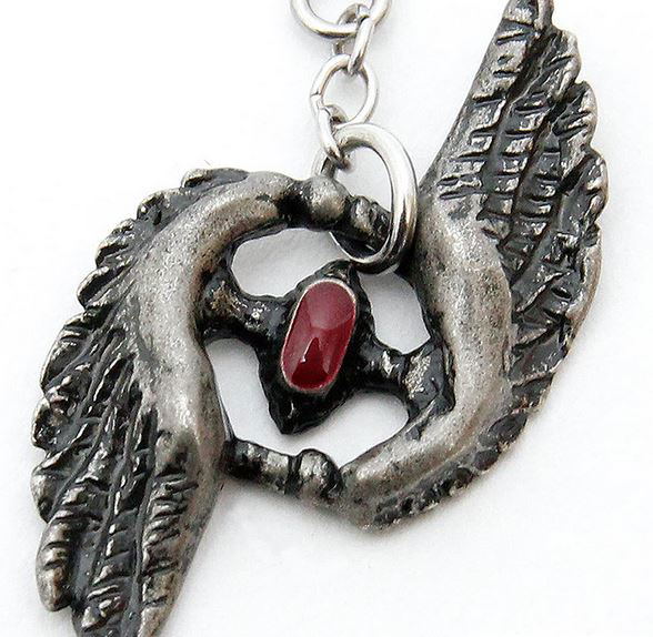 Devil May Cry 5 x haraKIRI Nero Feather Pierced Earrings