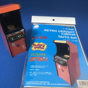 1/12 Retro Upright Cabinet Taito Set