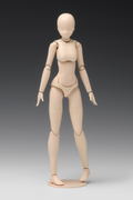 1/12 Scale Plastic Model Kit: Movable Body Female Type (A Ver.) thumbnail 6