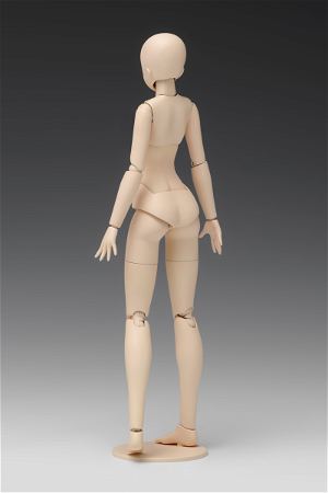 1/12 Scale Plastic Model Kit: Movable Body Female Type (A Ver.)