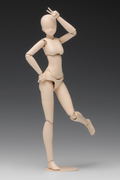 1/12 Scale Plastic Model Kit: Movable Body Female Type (A Ver.) thumbnail 8