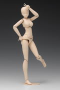 1/12 Scale Plastic Model Kit: Movable Body Female Type (B Ver.) thumbnail 8