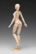 1/12 Scale Plastic Model Kit: Movable Body Female Type (C Ver.) thumbnail 3