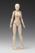 1/12 Scale Plastic Model Kit: Movable Body Female Type (C Ver.) thumbnail 6