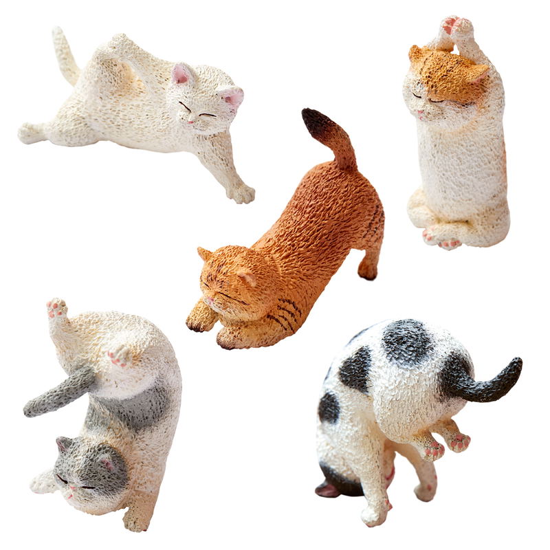 Animal Life Baby Yoga Cat (Set of 6 pieces) image 1