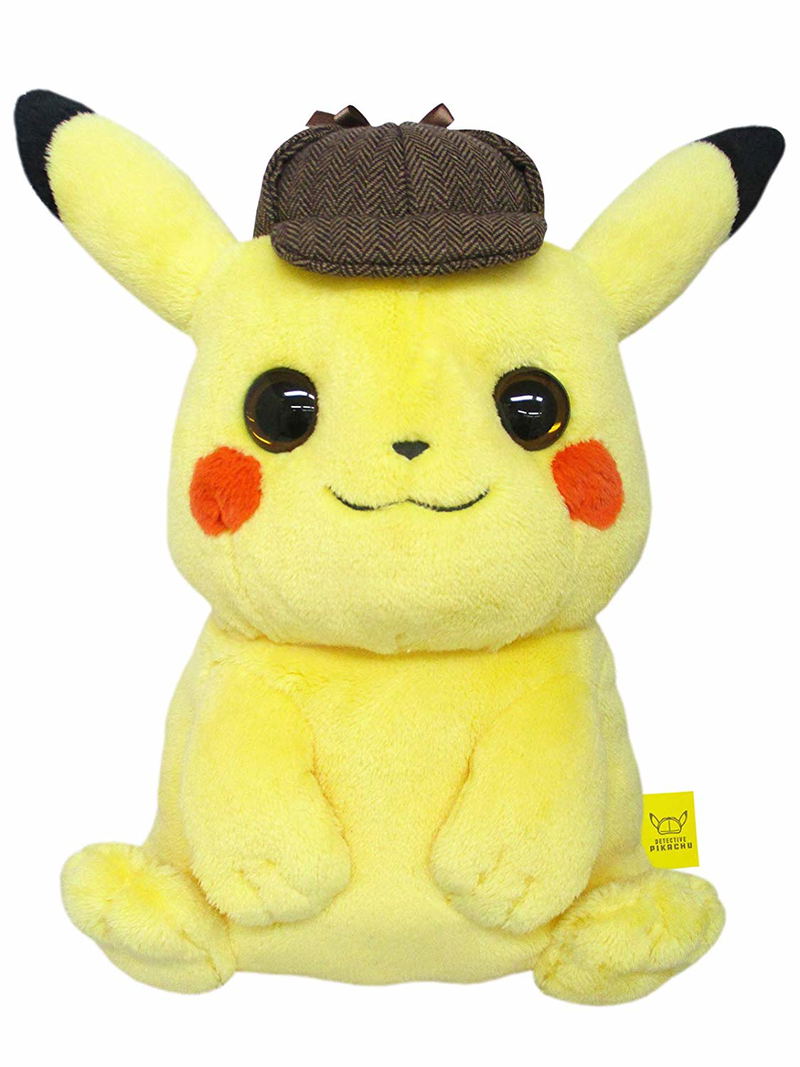 Detective Pikachu Mochifuwa Cushion (Re-run) image 1