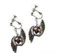 Devil May Cry 5 x haraKIRI Nero Feather Clip-on Earrings thumbnail 1