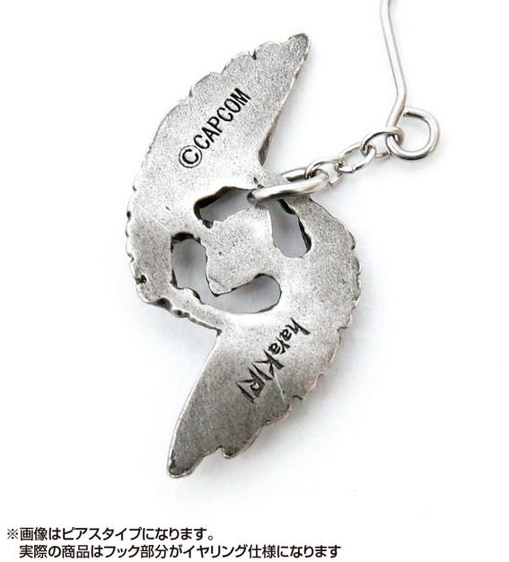 Devil May Cry 5 x haraKIRI Nero Feather Clip-on Earrings image 3