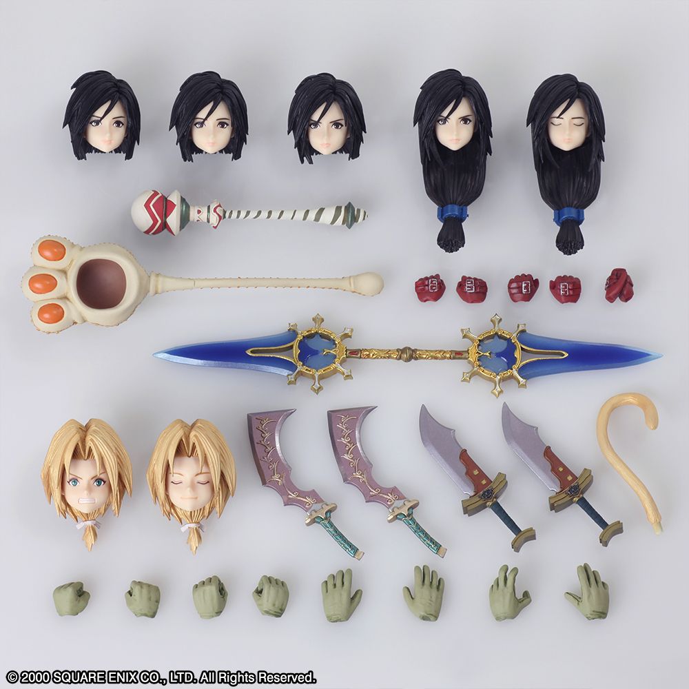 Final Fantasy IX Bring Arts: Zidane Tribal & Garnet Til Alexandros