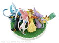 G.E.M. EX Series Pocket Monsters Pre-Painted PVC Figure: Eevee Friends thumbnail 2