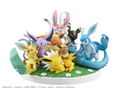 G.E.M. EX Series Pocket Monsters Pre-Painted PVC Figure: Eevee Friends thumbnail 3