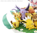 G.E.M. EX Series Pocket Monsters Pre-Painted PVC Figure: Eevee Friends thumbnail 4