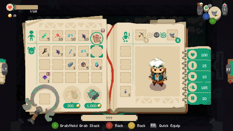 Moonlighter <span class="ext" style="background-color: #2a475e; color: #FFFFFF;">STEAM</span> <span class="ext ext_digital">digital</span> image 4
