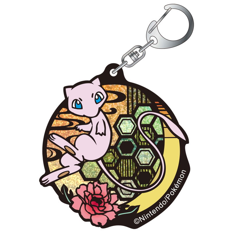 Pokemon Kirie Series Glitter Keychain: Mew A image 1