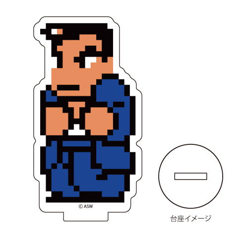 Renegade 02 Riki (Dot Picture) Acrylic Petit Stand image 1