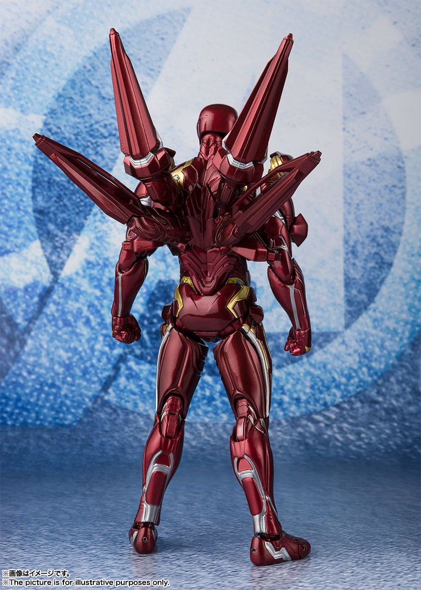 S.H.Figuarts Avengers Endgame: Iron Man Mark 50 Nano Weapon Set 2