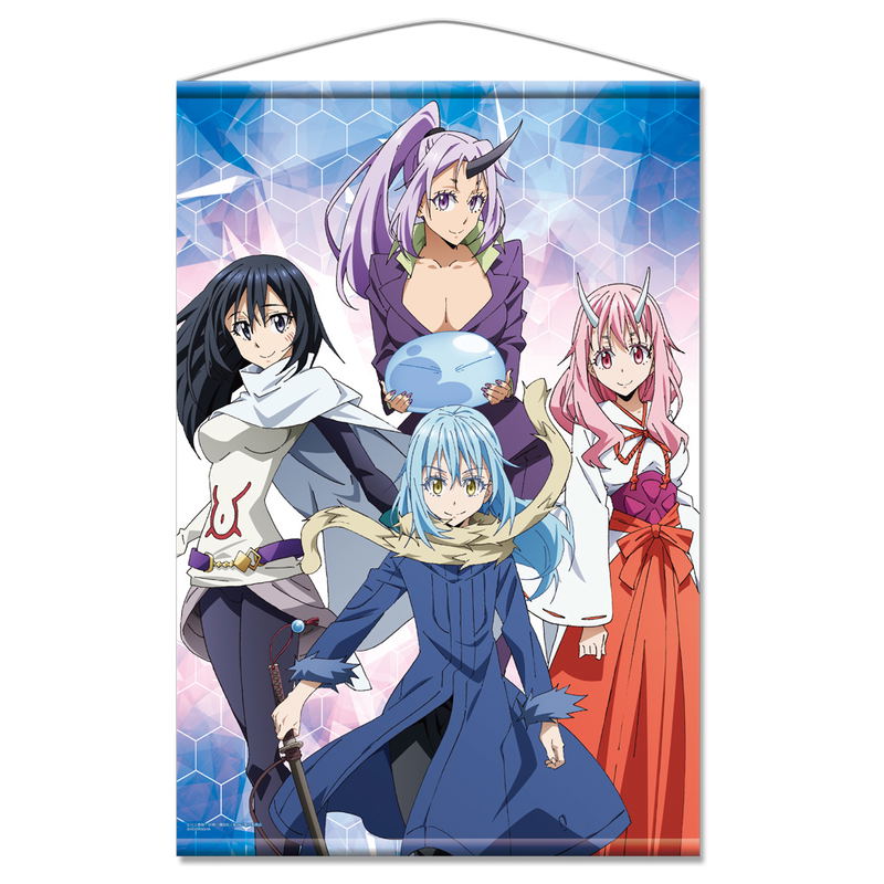 That Time I Got Reincarnated as a Slime B2 Wall Scroll C: Rimuru & Shizue & Shuna & Shion image 1