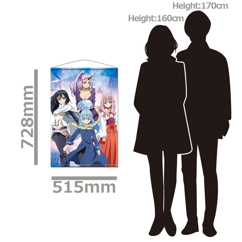 That Time I Got Reincarnated as a Slime B2 Wall Scroll C: Rimuru & Shizue & Shuna & Shion image 3