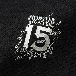 UT Monster Hunter 15th Anniversary Men's T-shirt Black (L Size)