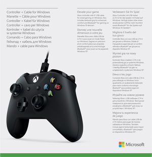 Xbox Controller + Cable for Windows_