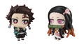Chimi Mega Buddy Series No. 006 Demon Slayer Kimetsu no Yaiba: Tanjirou Kamado & Nezuko Nakayoshi Kyoudai Set (Re-run) thumbnail 2