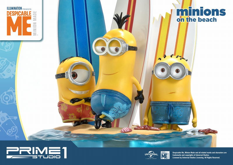Despicable Me Prime Collectible Figure: Minions on The Beach image 14