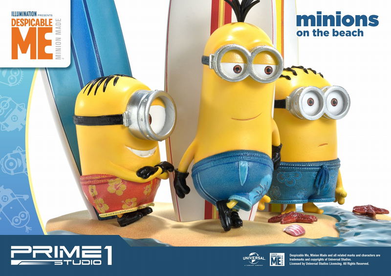 Despicable Me Prime Collectible Figure: Minions on The Beach image 15