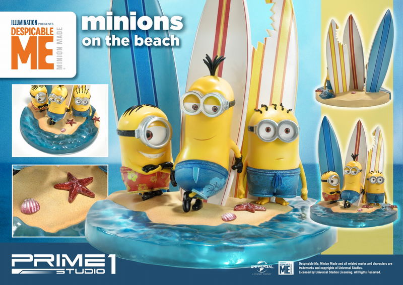 Despicable Me Prime Collectible Figure: Minions on The Beach image 20