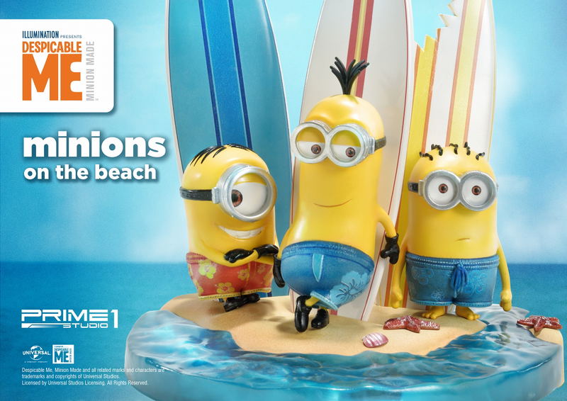 Despicable Me Prime Collectible Figure: Minions on The Beach image 21