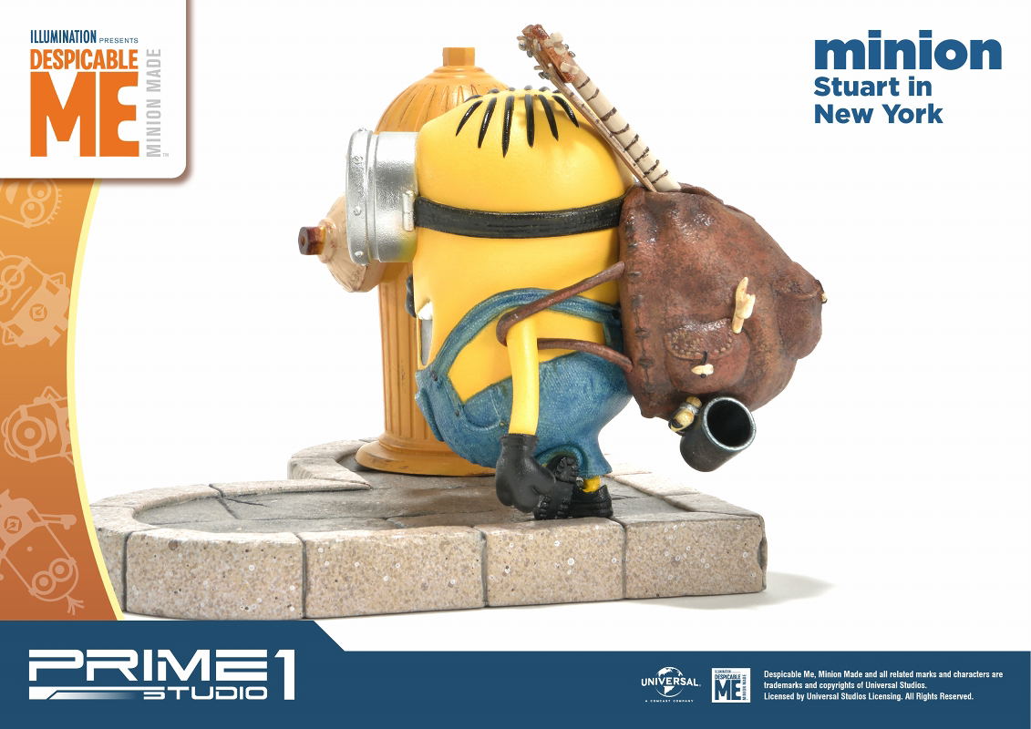 ミニオン フィギュア Stuart in New York 限定版 Despicable Me Prime Collectible Figure: Stuart in New York