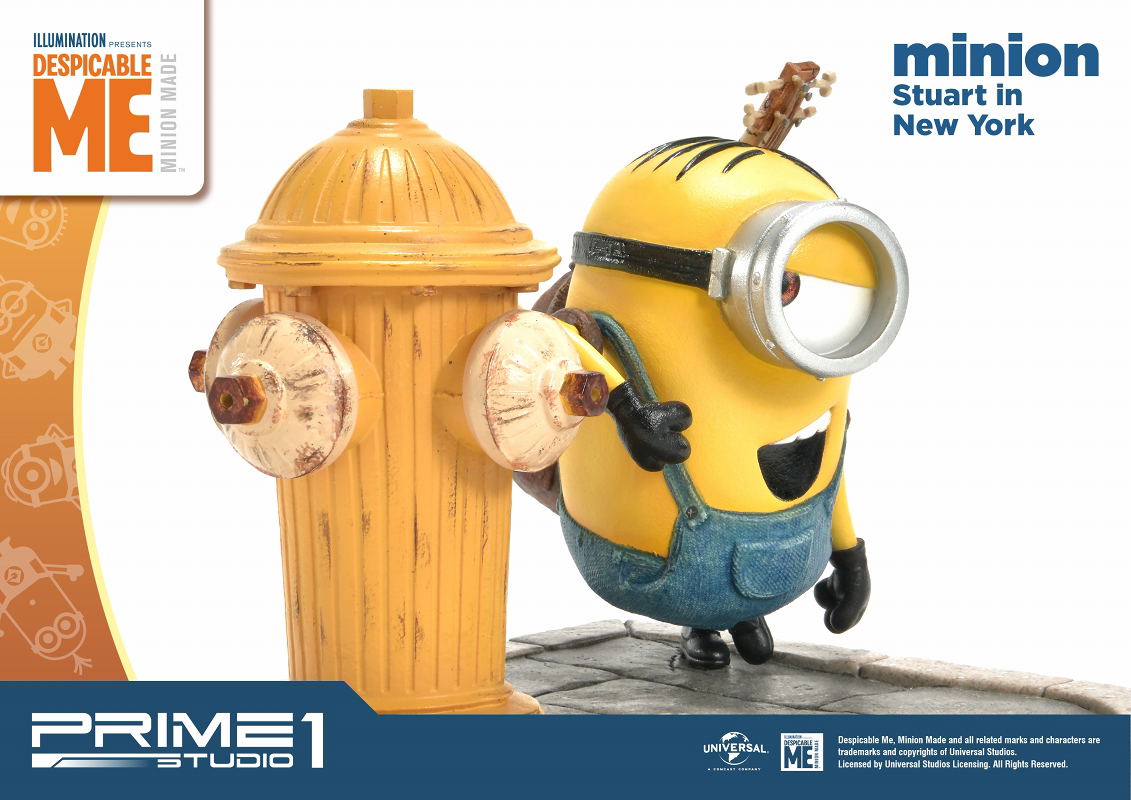 ミニオン フィギュア Stuart in New York 限定版 Despicable Me Prime Collectible Figure: Stuart in New York